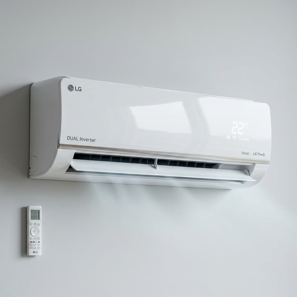 Capa do Manual Ar Condicionado LG Dual Inverter 12000