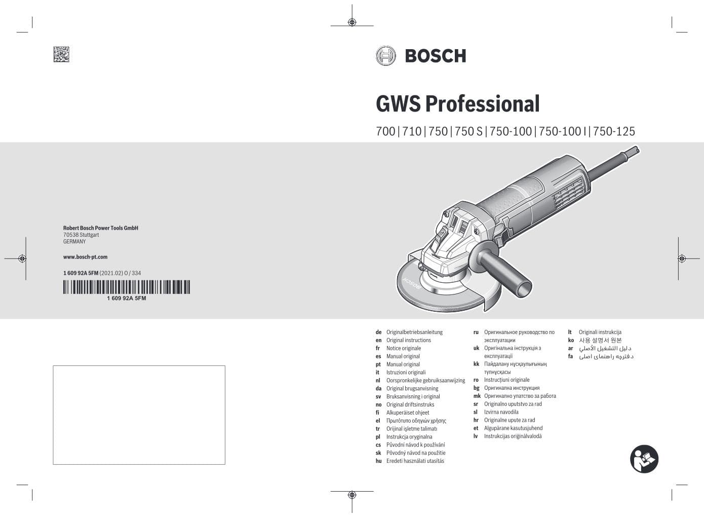 Serra Angular Bosch GWS 700