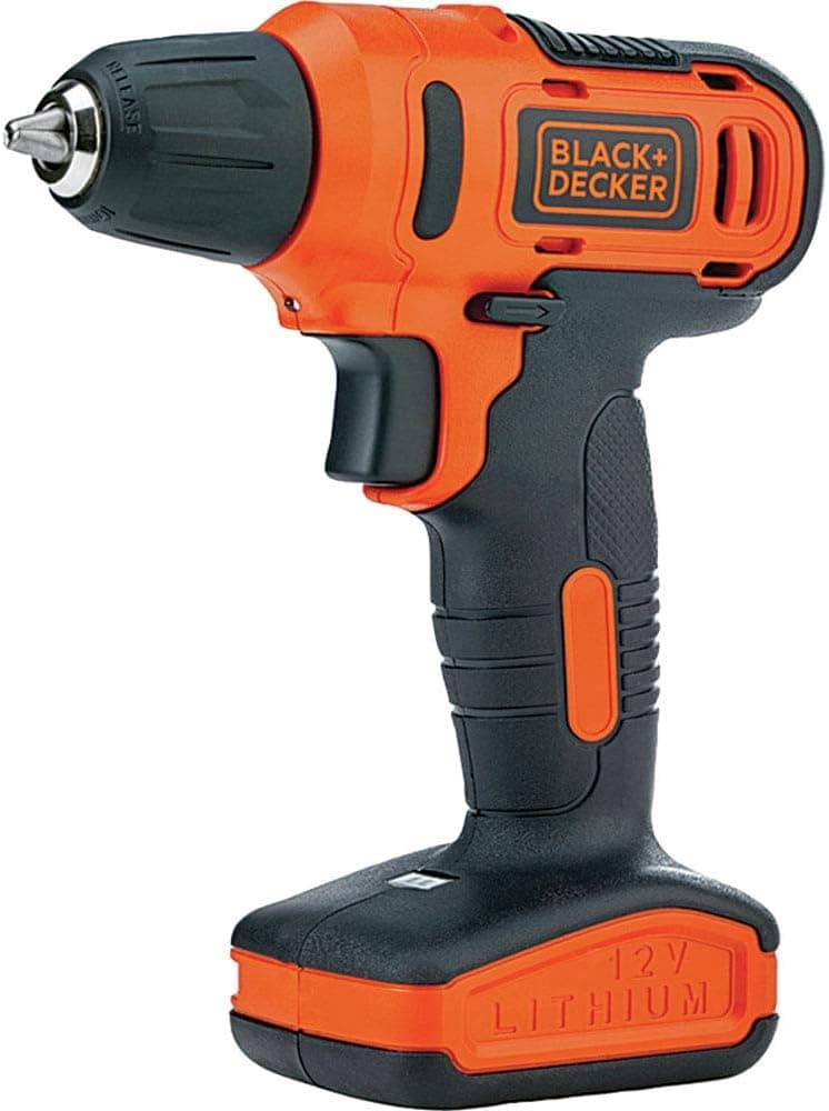 Capa do Manual Parafusadeira e Furadeira Black & Decker LD12S