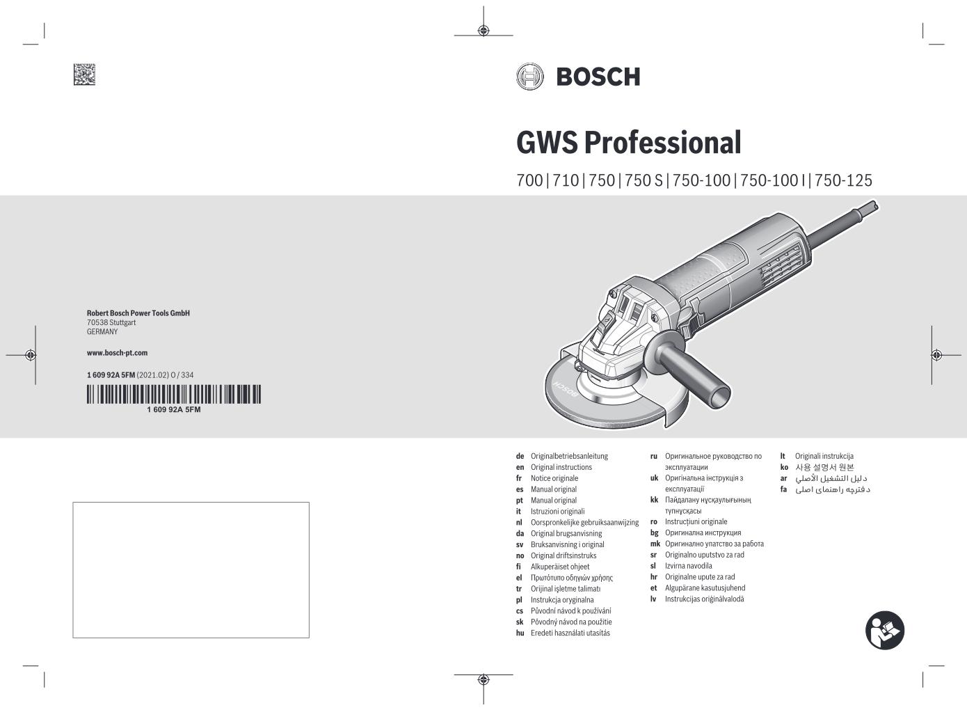 Serra Angular Bosch GWS 700