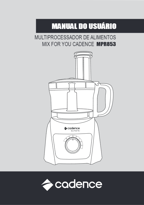 Liquidificador Cadence Mix For You MPR853