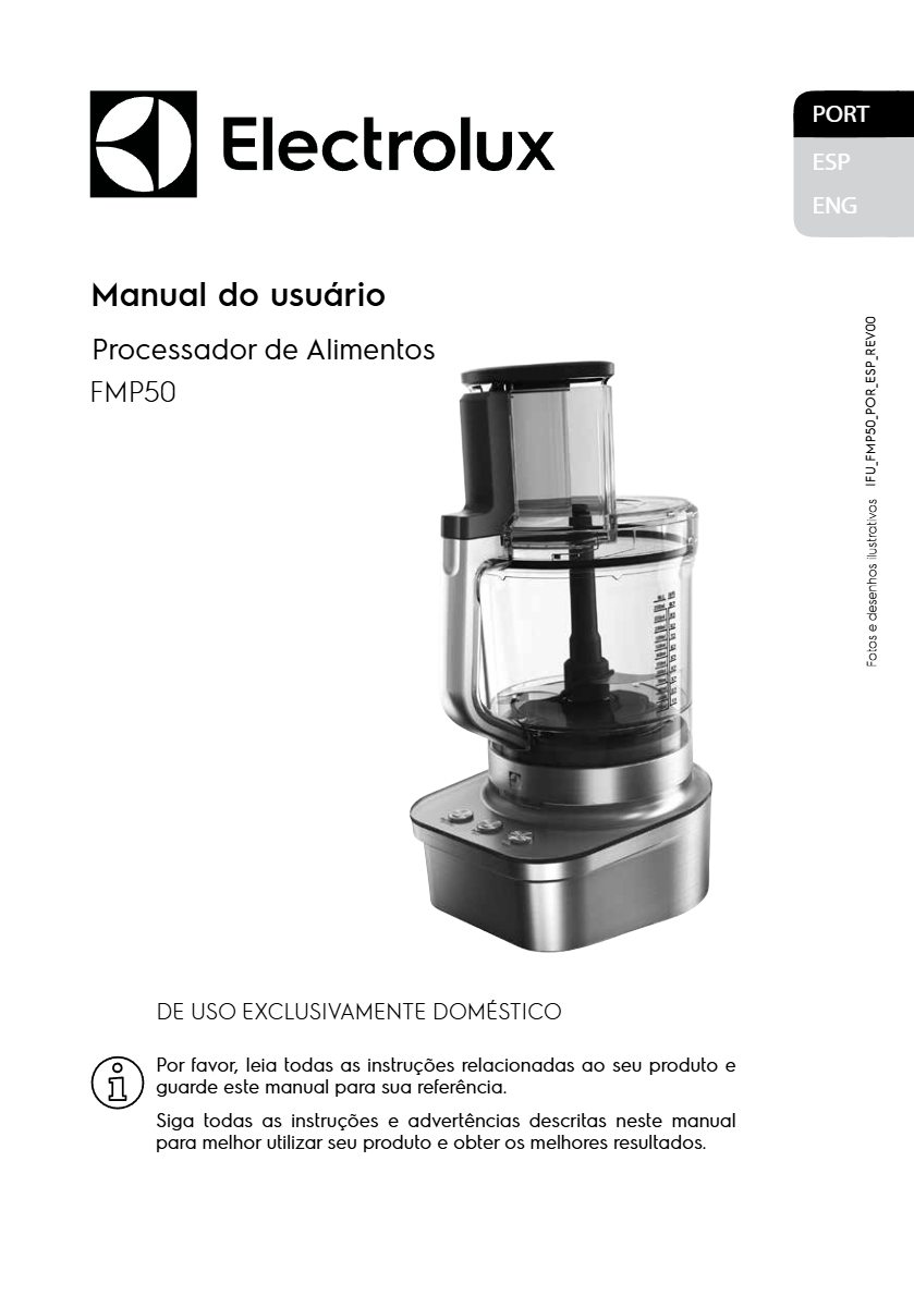 Processador de Alimentos Electrolux FMP50